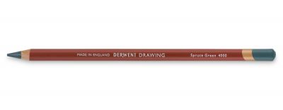 DERWENT CRAYON DRAWING Spruce Green