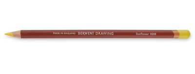 DERWENT CRAYON DRAWING Sunflower