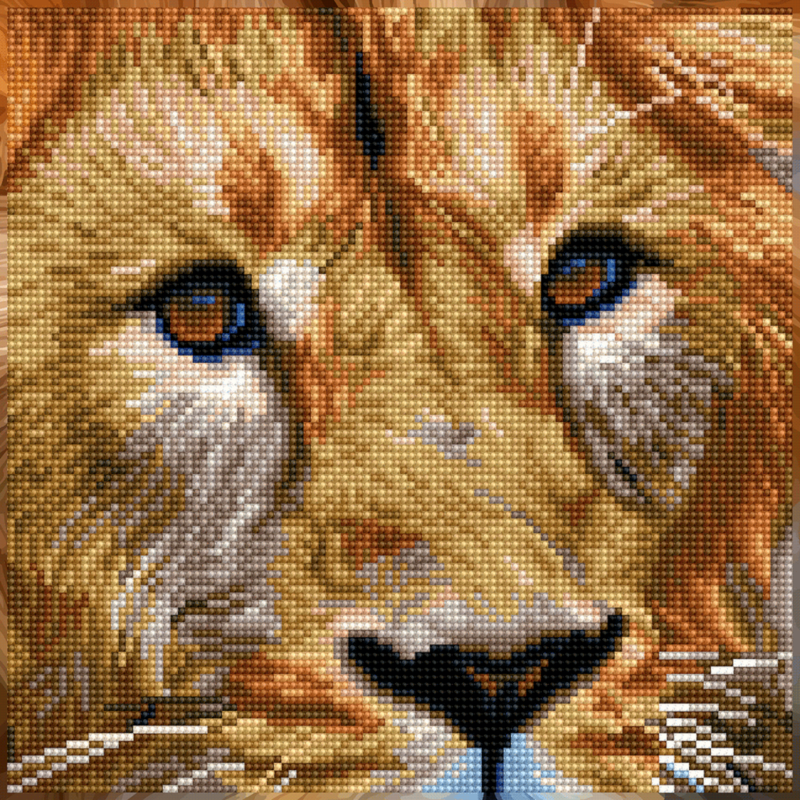 DIAMOND DOTZ MAGIC LION