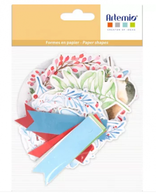 DIE CUT PAPER XMAS BERRIES
