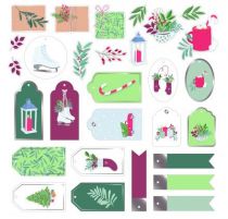 DIE CUT PAPIER XMAS TIME