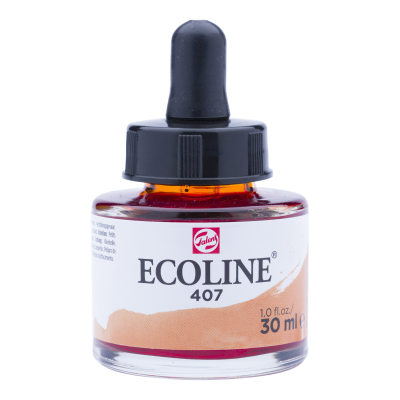 ECOLINE 30ML OCRE FONCE