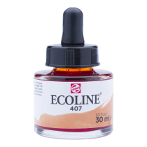 ECOLINE 30ML OCRE FONCE