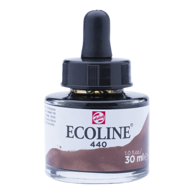 ECOLINE 30ML SEPIA FONCE