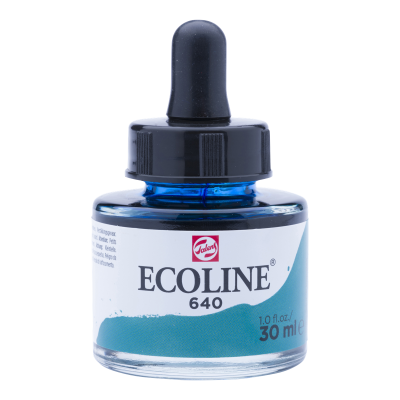 ECOLINE 30ML VERT BLEU
