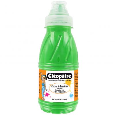 ENCRE A DESSINER CLEOPATRE 250ML VERT PRINTEMPS