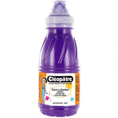 ENCRE A DESSINER CLEOPATRE 250ML VIOLET