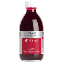 ENCRE A DESSINER EXTRA-FINE LEFRANC BOURGEOIS FLACON 250ML CARMIN