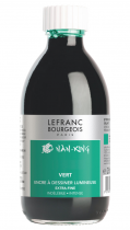 ENCRE A DESSINER EXTRA-FINE LEFRANC BOURGEOIS FLACON 250ML VERT