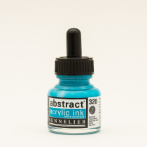 ENCRE ACRYLIQUE ABSTRACT 30ML BLEU AZUR