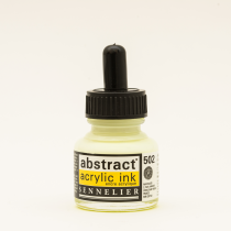 ENCRE ACRYLIQUE ABSTRACT 30ML JAUNE FLUO