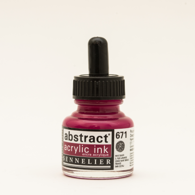 ENCRE ACRYLIQUE ABSTRACT 30ML POURPRE H�LIOS