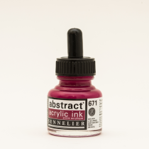 ENCRE ACRYLIQUE ABSTRACT 30ML POURPRE HÉLIOS