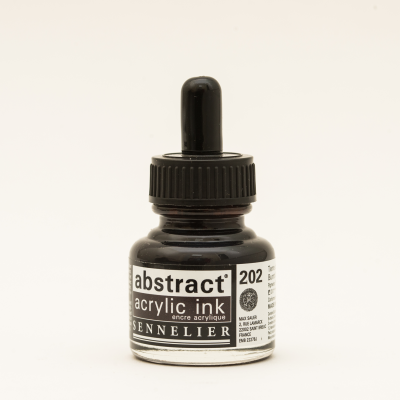 ENCRE ACRYLIQUE ABSTRACT 30ML TERRE D\'OMBRE BR�L�E