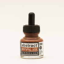 ENCRE ACRYLIQUE ABSTRACT 30ML TERRE DE SIENNE NATURELLE