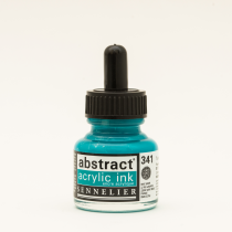 ENCRE ACRYLIQUE ABSTRACT 30ML TURQUOISE