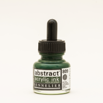 ENCRE ACRYLIQUE ABSTRACT 30ML VERT HOOKER