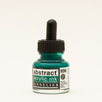 ENCRE ACRYLIQUE ABSTRACT 30ML VERT PHTALO