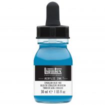 ENCRE ACRYLIQUE INK LIQUITEX 30 ML BLEU DE CERULEUM IMITATION