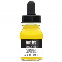 ENCRE ACRYLIQUE INK LIQUITEX 30 ML JAUNE MOYEN