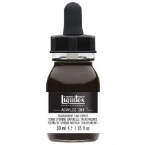 ENCRE ACRYLIQUE INK LIQUITEX 30 ML TERRE D\'OMBRE NATURELLE TRANSPARENTE