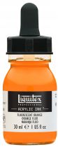 ENCRE ACRYLIQUE INK LIQUITEX 30ML ORANGE FLUORESCENT