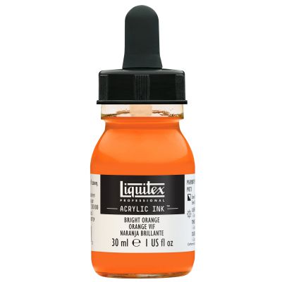 ENCRE ACRYLIQUE INK LIQUITEX 30ML ORANGE VIF