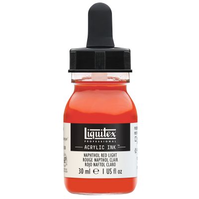 ENCRE ACRYLIQUE INK LIQUITEX 30ML ROUGE NAPHTOL CLAIR
