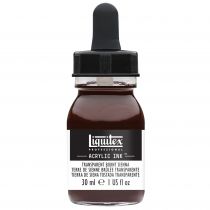 ENCRE ACRYLIQUE INK LIQUITEX 30ML TERRE SIENNE BRULEE TRANSPARENTE