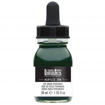 ENCRE ACRYLIQUE INK LIQUITEX 30ML VERT DE VESSIE PERMANENT