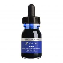 ENCRE DE COULEUR LEFRANC BOURGEOIS 30ML BLEU