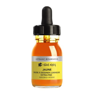 ENCRE DE COULEUR LEFRANC BOURGEOIS 30ML JAUNE