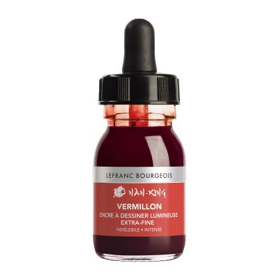 ENCRE DE COULEUR LEFRANC BOURGEOIS 30ML VERMILLON