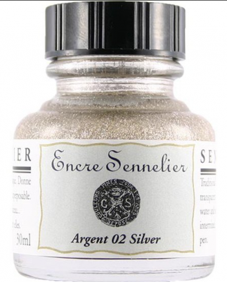ENCRE SENNELIER 30ML ARGENT