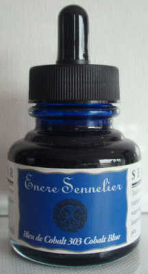ENCRE SENNELIER 30ML BLEU COBALT