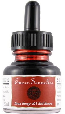 ENCRE SENNELIER 30ML BRUN ROUGE