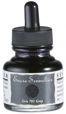 ENCRE SENNELIER 30ML GRIS