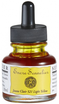 ENCRE SENNELIER 30ML JAUNE CLAIR
