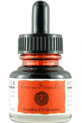 ENCRE SENNELIER 30ML VERMILLON