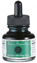 ENCRE SENNELIER 30ML VERT FONCE