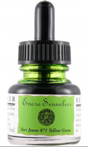 ENCRE SENNELIER 30ML VERT JAUNE