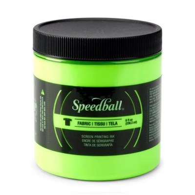 Encre S�rigraphie Tissus Fluo Vert Lime