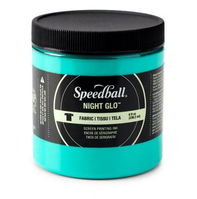Encre S�rigraphie Tissus Night Glo Vert
