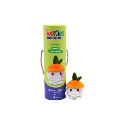 ENJOY ART KITS FILS CHENILLE LAPIN CAROTTE TWISTIES
