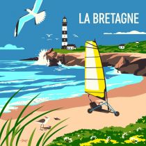ENJOY ART PEINTURE NUMÉROS BRETAGNE 30X30CM
