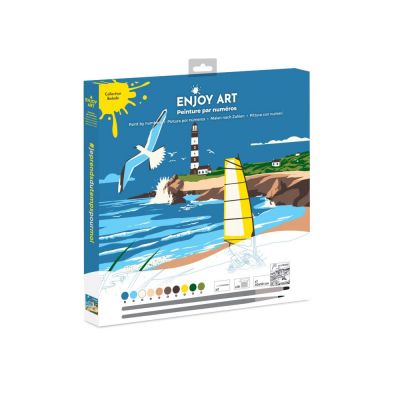 ENJOY ART PEINTURE NUM�ROS BRETAGNE 30X30CM