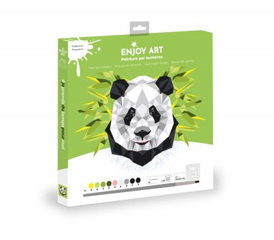 ENJOY ART PEINTURE NUM�ROS PANDA 30X30CM