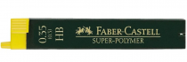 ETUI 12 MINES SUPER-POLYMER FABER-CASTELL 0.35 HB