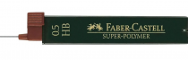 ETUI 12 MINES SUPER-POLYMER FABER-CASTELL 0.5 HB