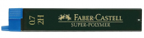 ETUI 12 MINES SUPER-POLYMER FABER-CASTELL 0.7 2H